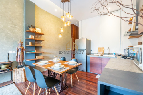 1 Bedroom  Services  apartment for rent in Tonle Basac- Phnom Penh