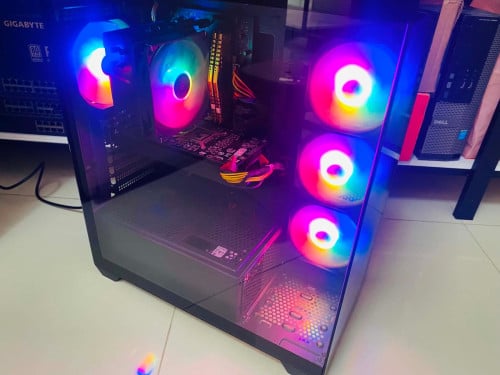 1 set have monitor AOC RAM DDR4 32GB i7 10th  SSD 512GB HHD 2T GTX1060 3GB (add GTX 1660 Super$)
