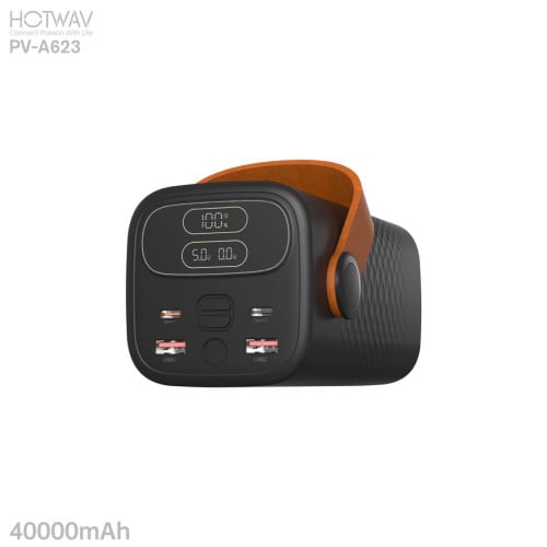 40000mah 22.5W Powerbank black color