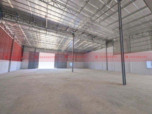700 Sqm Warehouse For Lease On A Sub-Road In Krang Thnong, Sen Sok