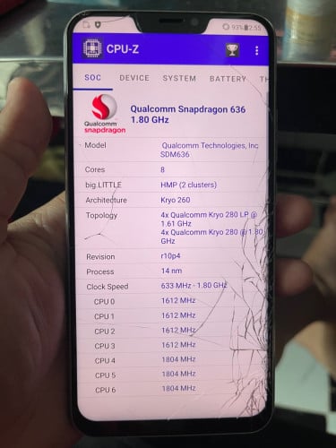 ASUS Zenfone 5 (បែកអេក្រង់មុខ និងខ្នងក្រោយ ហើយសាកថ្មីមិនចូល)
