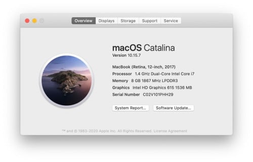 For Sale: MacBook (Retina, 12-inch, 2017)