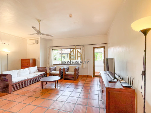 French Colonial 2 Bedroom  Services  apartment for rent in Tonle Basac- Phnom Penh.