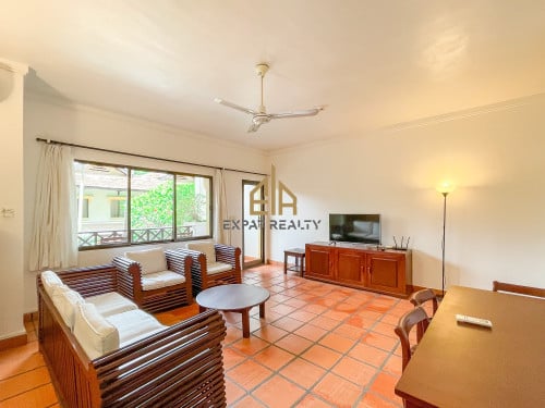 French Colonial 2 Bedroom  Services  apartment for rent in Tonle Basac- Phnom Penh.