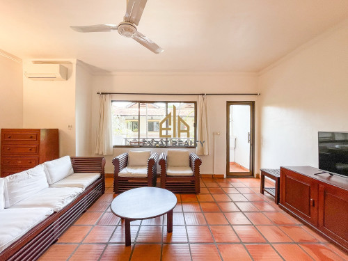 French Colonial 2 Bedroom  Services  apartment for rent in Tonle Basac- Phnom Penh.