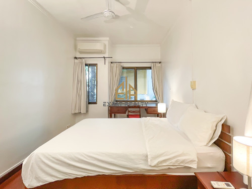 French Colonial 2 Bedroom  Services  apartment for rent in Tonle Basac- Phnom Penh.