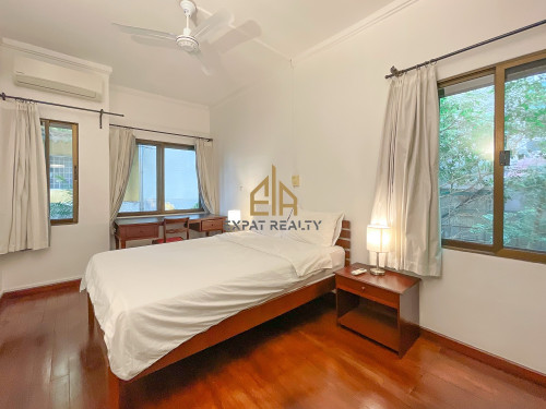 French Colonial 2 Bedroom  Services  apartment for rent in Tonle Basac- Phnom Penh.