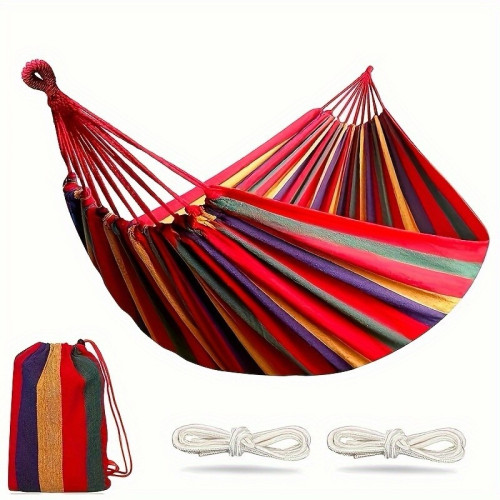 Hammock👉The type of thick, clean fabric, sleeps for a long time without back pain, does not suffoc