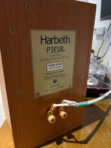 Harberth bookshelf speaker 1250 usd