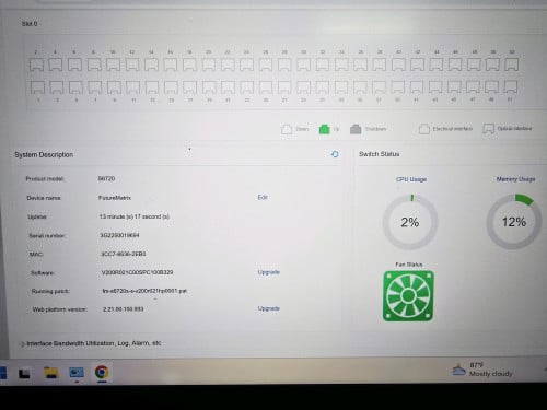 Huawei switch S6720s-s52x-a
