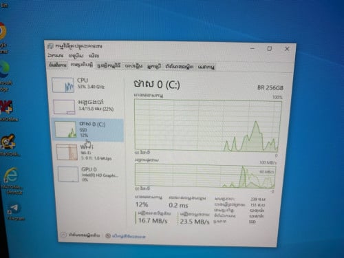 I5-7 ram 16g ssd256 ប្រើស្រួលលេងហ្គេមម៉ាឆ្ងាញ់លក់