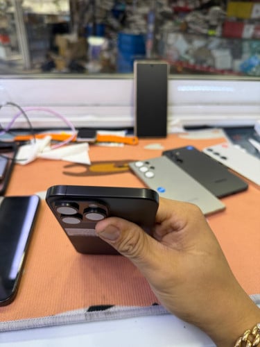 iPhone 15promax 256G sim2 black battery 89%