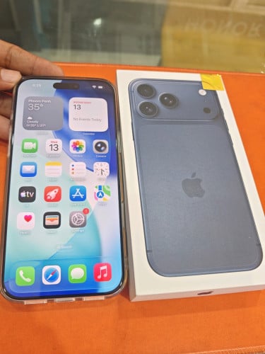 IPHONE 17 PRO MAX X/A 256G មួយទឹកស្អាត 99%