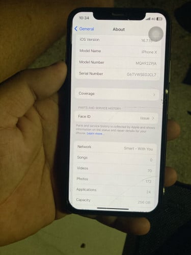 iPhone X 256g