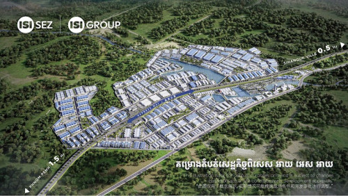 LAND SALE ក្បែរតំបន់សេដ្ឋកិច្ចពិសេស ISI