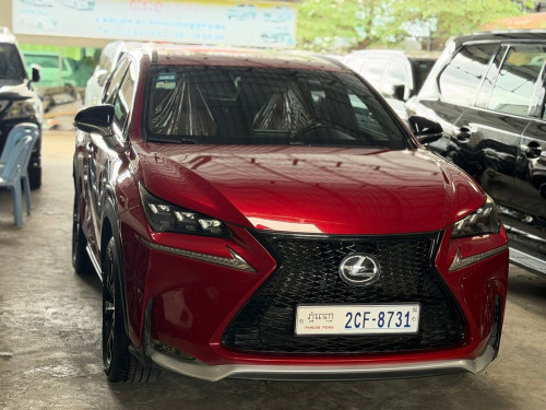 Lexus NX200T ឆ្នាំ2015 F-Sport ម្ចាស់ដើមទី1ទឹកថ្នាំហ្ស៊ីន1ជុំ មហាថ្មី