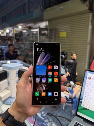 Mi mixFold2 256G Ram12G Sim2 CH ខូចអេក្រង់ក្នុង ប្រើបានខាងក្រៅ