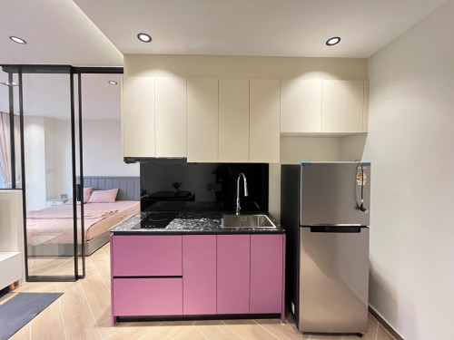 North-Facing 1-Bedroom Apartment for Rent on 16th Floor – Time Square 306