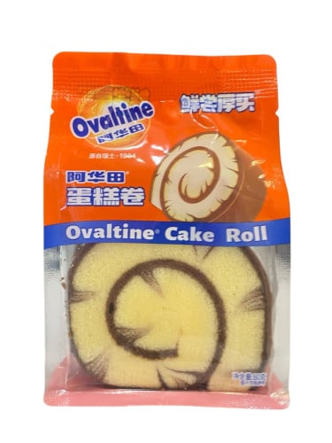 Ovaltine cake roll