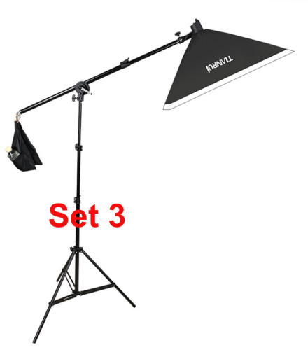 Photography Softbox Lighting Kits 50x70CM Professional Continuous Light System Soft box