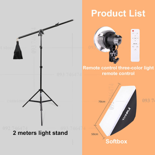 Photography Softbox Lighting Kits 50x70CM Professional Continuous Light System Soft box