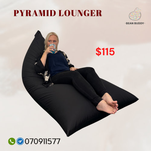 Pyramid Lounger Bean Bag