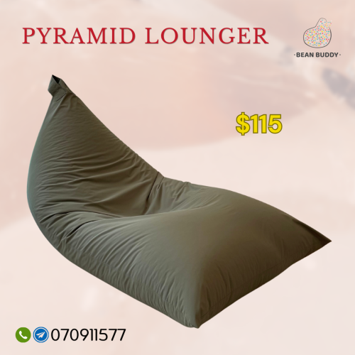 Pyramid Lounger Bean Bag