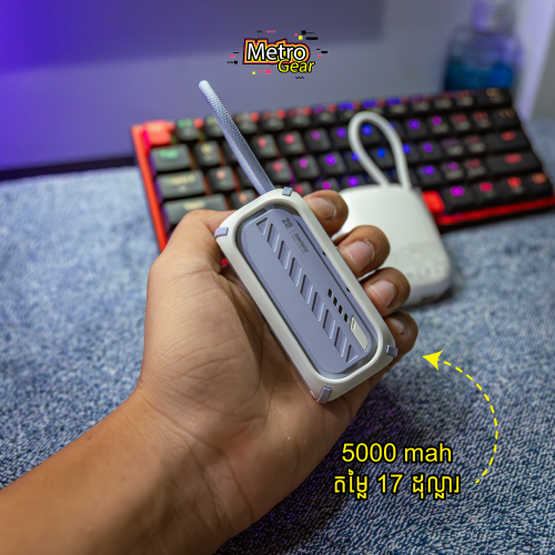 Remax Power Bank 5000 mah - 17$