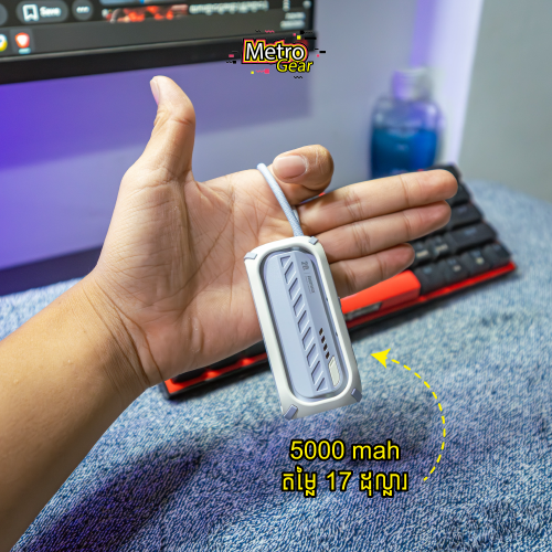Remax Power Bank 5000 mah - 17$