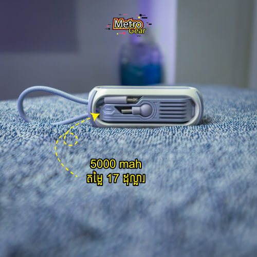 Remax Power Bank 5000 mah - 17$
