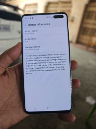 Samsung S10 5G 8g/256g(វៃដូរបាន)👉$105