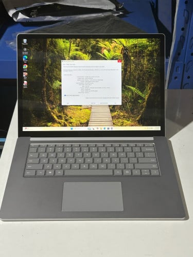 Surface laptop 4 amd Ryzen 7 ram 8GB ssd 512gb screen size 15” 2k 99%