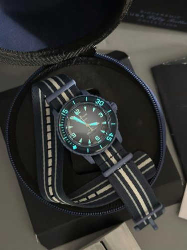 Swatch X Blancpain ATLANTIC OCEAN-Bioceramic