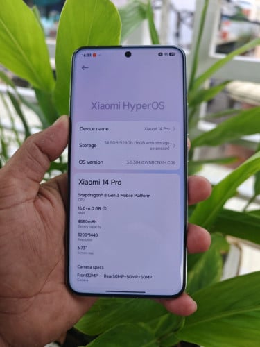 Xiaomi 14 Pro 16g/512g_CH(វៃដូរបាន)👉$325