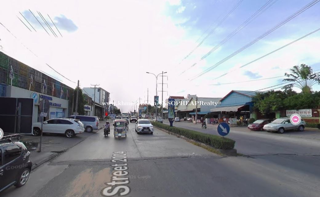ដីជួលលើផ្លូវ 2004 | Land For Rent On Street 2004 (3000 sqm )