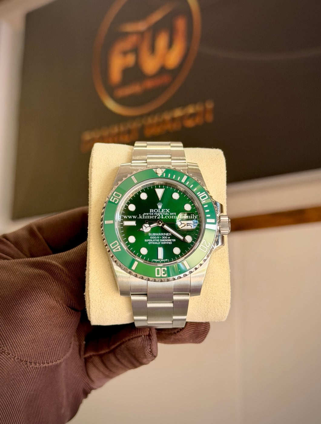 (Original) Rolex Submariner (Hulk) 40mm ๐งโโ๏ธ๐