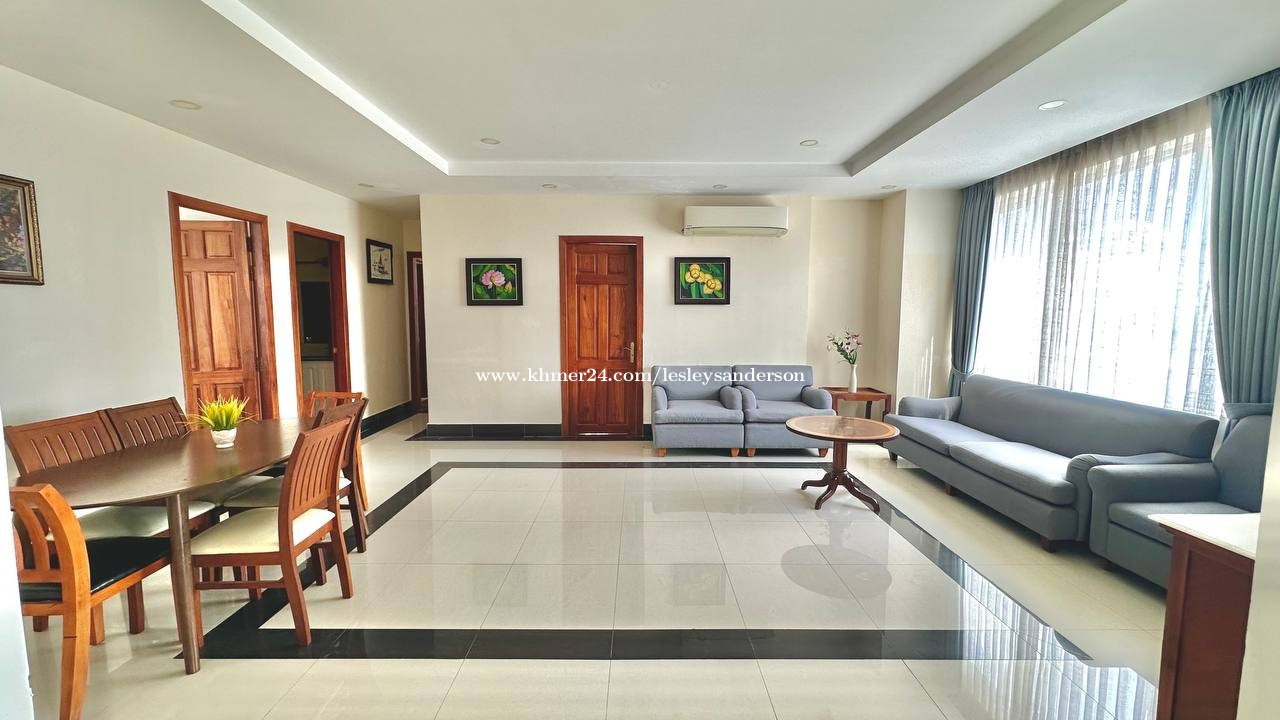 3 bedroom 3 bathroom for Rent in BKK 1