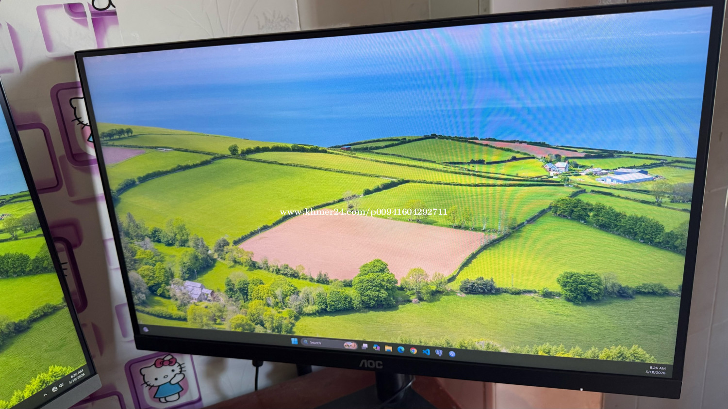 Monitor 24" AOC - HDMI , VGA