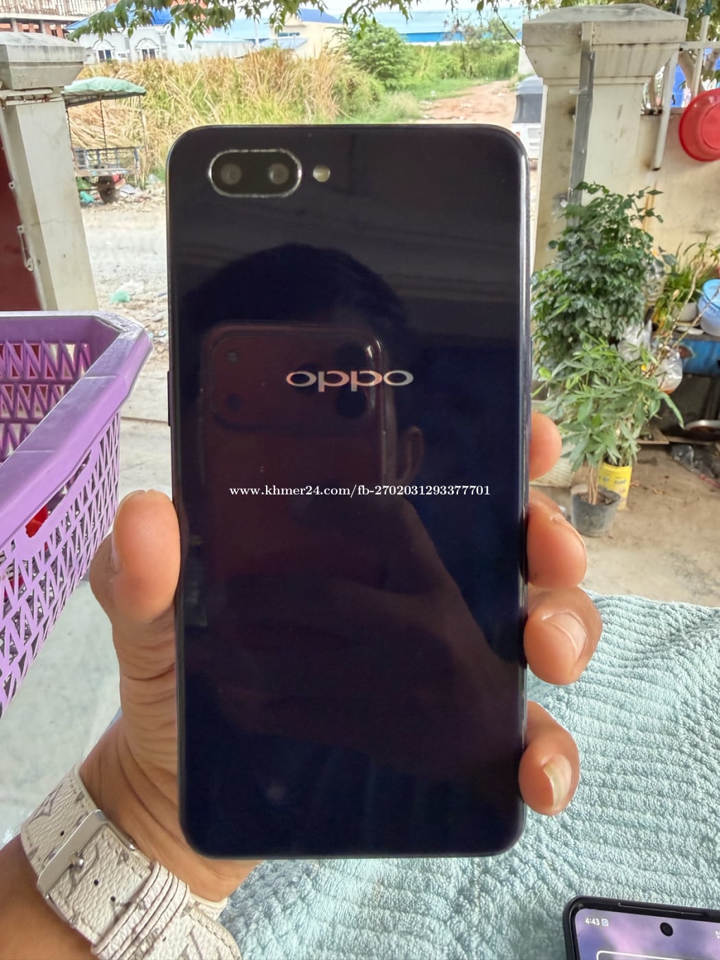 OPPO A3S ក្រុមហ៊ុន Ram6/128GB