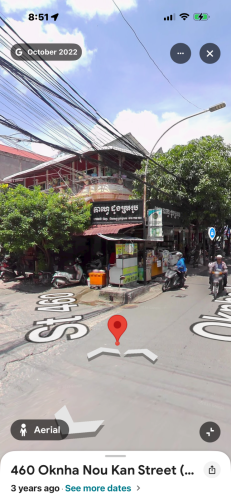 ផ្ទះកែង4ល្វែងជាប់គ្នាលក់ កណ្តាលក្រុង ទល់មុខផ្សារបឹងត្របែក