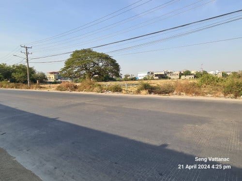 ដីលក់/Land for Sale ទីតាំង: សង្កាត់ក្រាំងធ្នង់ ខណ្ឌសែនសុខ  Sangkat Krang Thnong, Khan Sen Sok,