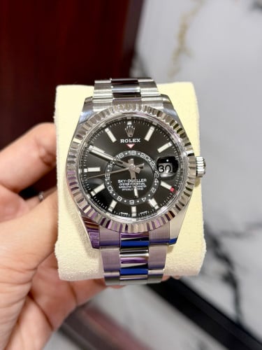 (Original) Rolex Sky-Dweller 326934 Black 42mm 🌈
