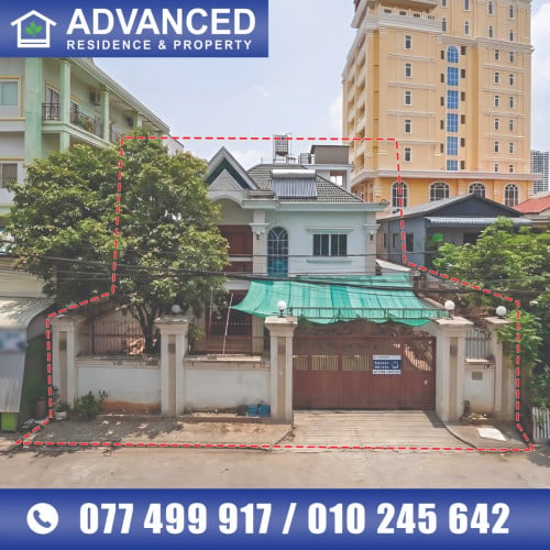 🏘 វីឡាទោល (Single Villa) ជិតផ្សារចំរើនផល ត្រូវការលក់បន្ទាន់ខ្លាំង ​ (កូដ: A05-060389)