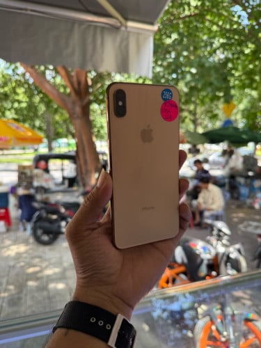 🏷️iPhone XSmax  ( LLA ) ·ពណ៌ : មាស​ ·ទំហំ : 256GB·ភិនភាគ98.8% (បញ្ចាក់ធ្លាប់ផ្លាស់ប្ដូរថ្ម)