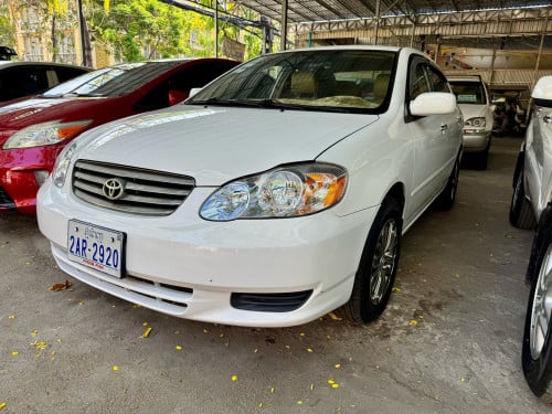 🚘កាត់បានក្តៅ Corolla 03 le ក្នុងលឿង ម៉ាសុីន ប្រអប់លេខជើងក្រោម