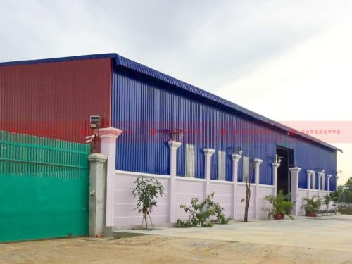 1170 Sqm Warehouse For Lease On A Sub-Road In Krang Thnong, Sen Sok