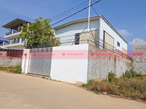 200 Sqm Warehouse For Lease On A Sub-Road In Kouk Roka, Prek Phnov