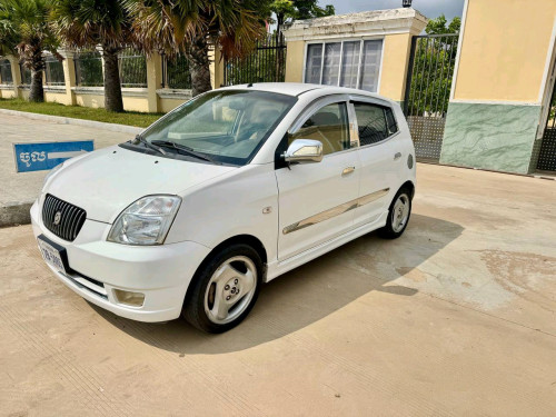 2004 kia morning full options ឡានស្អាតឯកសារគ្រប់ ម៉ាសុីនស្អាតជិះស្រួលមិនពុក មិនច្រេះ តម្លៃ3950$