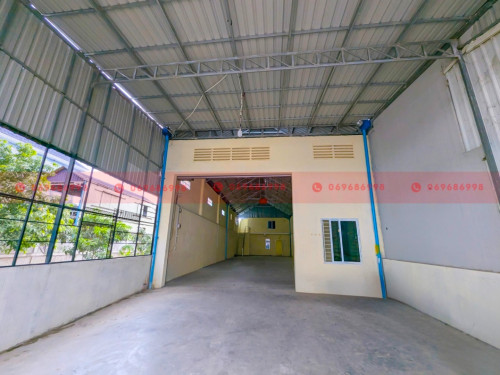259 Sqm Warehouse For Lease On A Sub-Road In Krang Thnong, Sen Sok