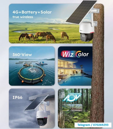 Dahua APOLLO BP3EW-4G Solar Camera Security
